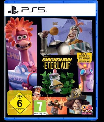 Chicken Run: Eierlauf, 1 PS5-Blu-Ray Disc