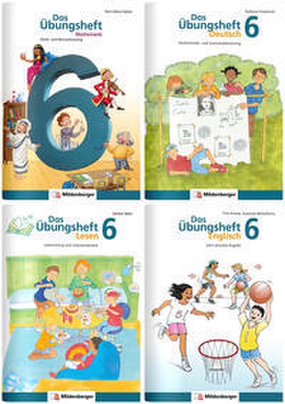 Sicher ins 7. Schuljahr - Sparpaket: Rechnen - Schreiben - Lesen - Grammatik - Englisch, Klasse 6