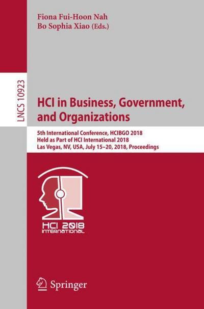 HCI in Business, Government, and Organizations