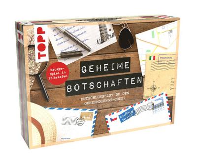 Geheime Botschaften - Entschlüsselst du den Geheimdienst-Code? Escape-Rätsel-Spiel in 15 Briefen