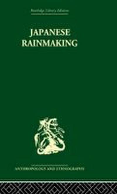 Japanese Rainmaking and other Folk Practices