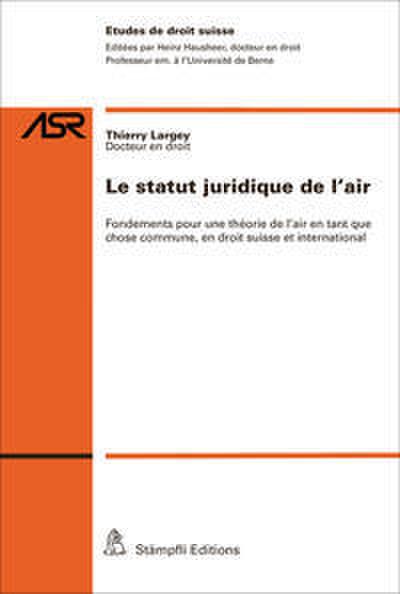 Le statut juridique de l’air