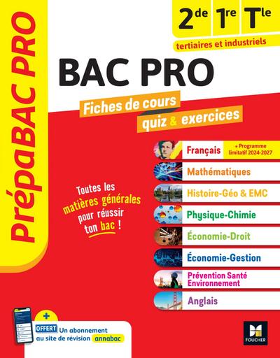Prépa’BAC pro Tout-en-un-Toutes les matières générales