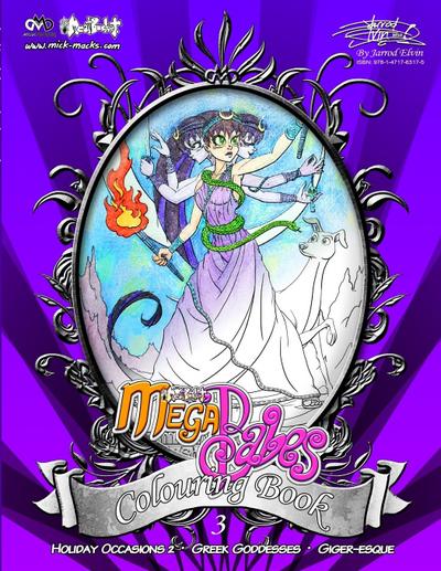 MickMacks’ Meatbucket MegaBabes’ Colouring Book 3