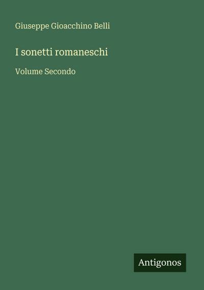 I sonetti romaneschi