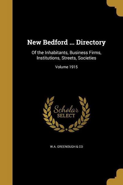 NEW BEDFORD DIRECTORY
