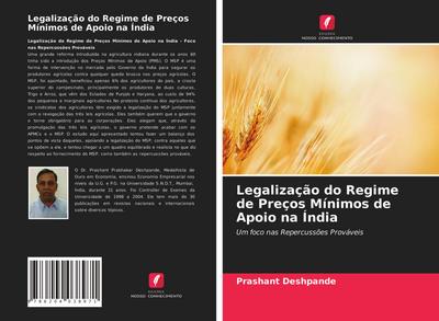 Legalização do Regime de Preços Mínimos de Apoio na Índia