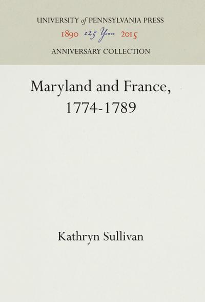 Maryland and France, 1774-1789