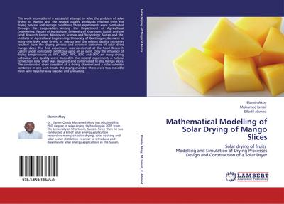 Mathematical Modelling of Solar Drying of Mango Slices