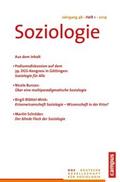 Soziologie 1/2019