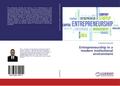 Entrepreneurship in a modern institutional environ