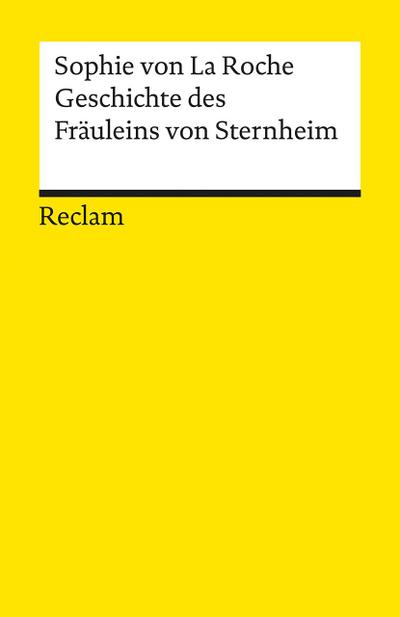 Geschichte des Fräuleins von Sternheim