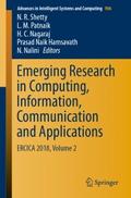 Emerging Research in Computing, Information, Commu