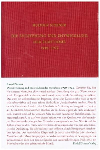 Die Entstehung und Entwicklung der Eurythmie 1920-1922