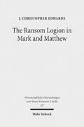 The Ransom Logion in Mark and Matthew