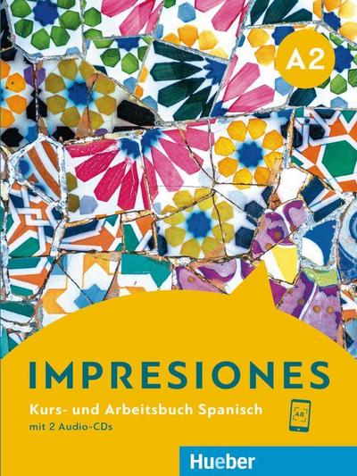 Impresiones A2. Kursbuch + Arbeitsbuch + 2 Audio-CDs