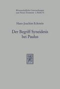 Der Begriff Syneidesis bei Paulus