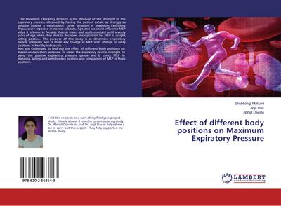 Effect of different body positions on Maximum Expiratory Pressure