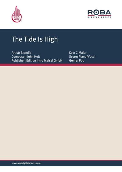 The Tide Is High