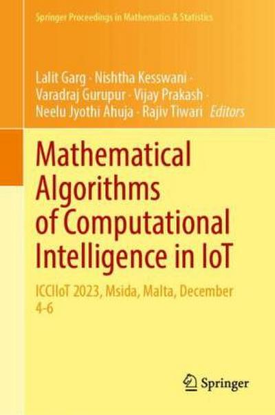 Mathematical Algorithms of Computational Intelligence in IoT