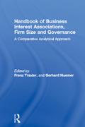 Handbook of Business Interest Associations, Firm Size and Governance