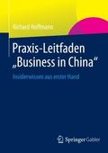 Praxis-Leitfaden "Business in China"