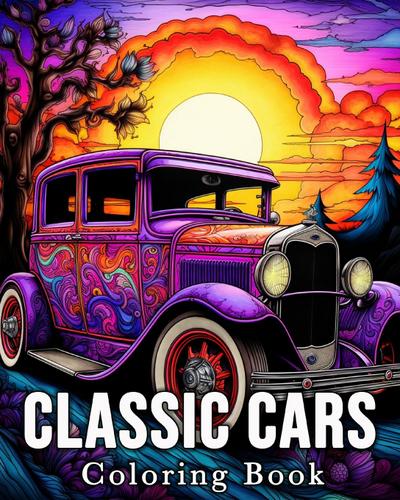 Classic Cars Coloring book