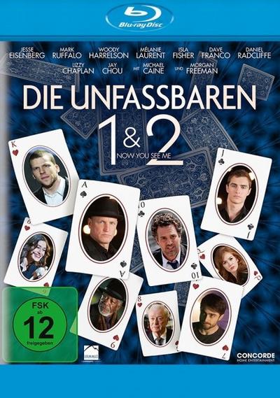 Die Unfassbaren - Now you see me 1 &2 - 2 Disc Bluray