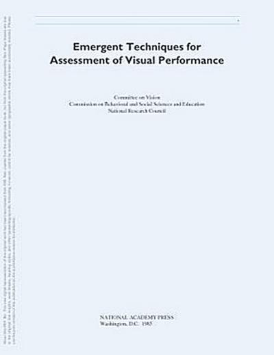 Emergent Techniques for Assessment of Visual Performance