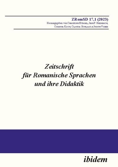 Zeitschrift für Romanische Sprachen und ihre Didaktik