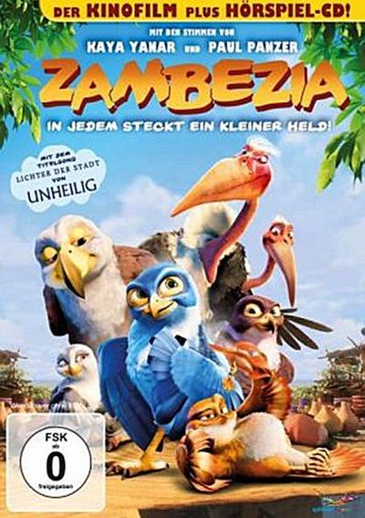 Zambezia - In jedem steckt ein kleiner Held!, 1 DVD + 1 Audio-CD