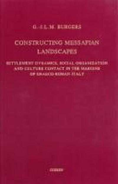 Constructing Messapian Landscapes
