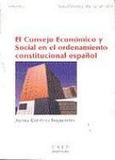 El Consejo Económico y Social en el ordenamiento constitucional español