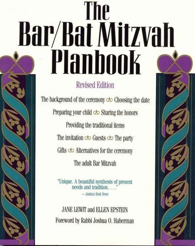 Bar/Bat Mitzvah Planbook