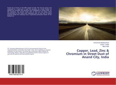 Copper, Lead, Zinc & Chromium in Street Dust of Anand City, India