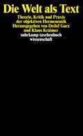 Die Welt als Text