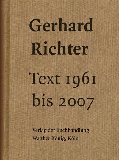 Text 1961 bis 2007. Sonderausgabe