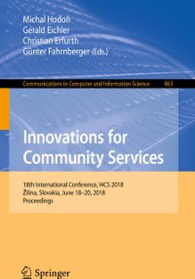 Innovations for Community Services