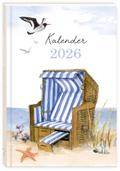 Taschenkalender Strandkorb 2026