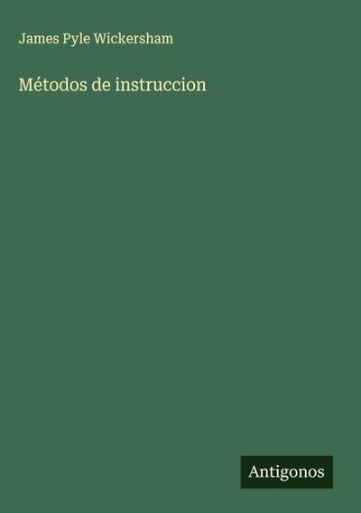 Métodos de instruccion