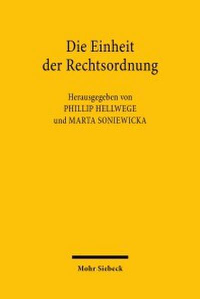 Die Einheit der Rechtsordnung