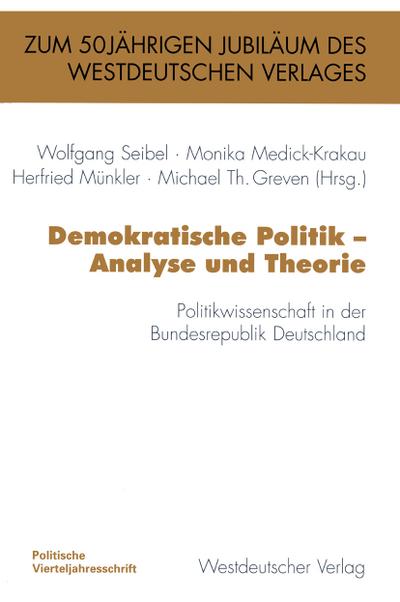 Demokratische Politik Analyse und Theorie