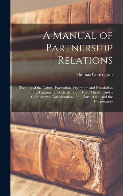 A Manual of Partnership Relations