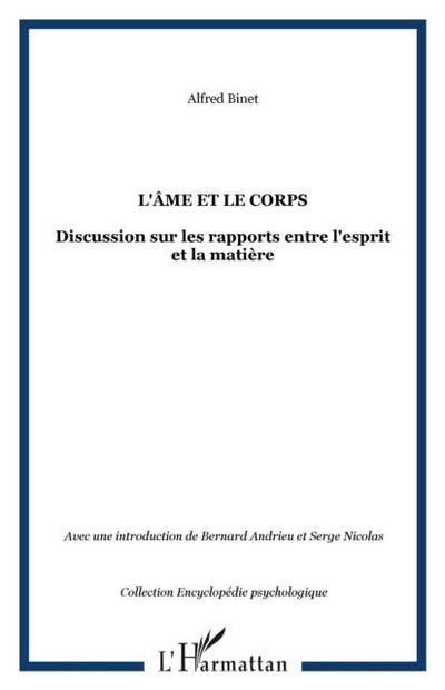 L’ame et le corps