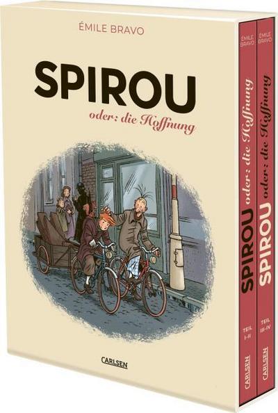 Spirou und Fantasio Spezial: Spirou oder: die Hoffnung 1-4 im Schuber