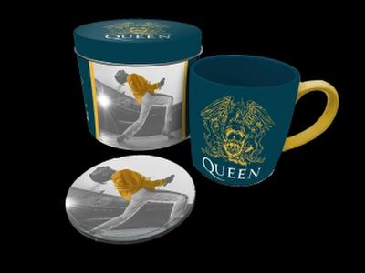 Geschenkbox Queen Gift Set (Tinbox Tasse,U.Setz)