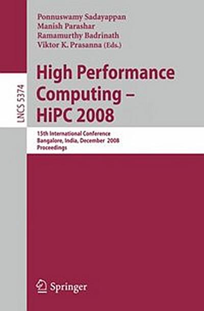 High Performance Computing - HiPC 2008