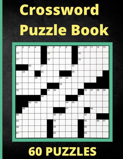 Crossword Puzzle Book 60 Puzzles