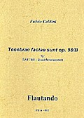 Tenebrae factae sunt op.98bfür 6 Blockflöten (SATTBB)