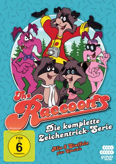 Die Raccoons - Die komplette Zeichentrickserie, 9 DVDs